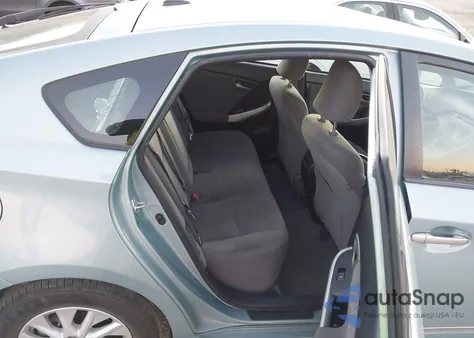 2013 Toyota Prius Plug-In из США, поврежденный, VIN JTDKN3DP7D3042320